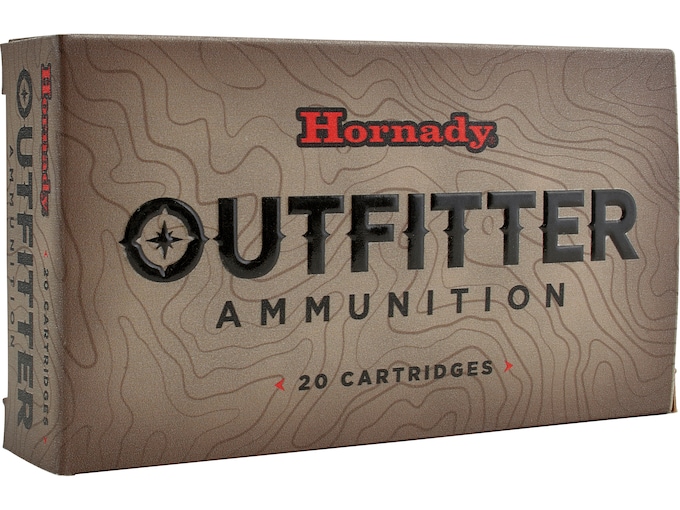 Hornady Outfitter Ammunition 257 Weatherby Magnum 90 Grain CX Polymer Tip Lead Free Box of 20