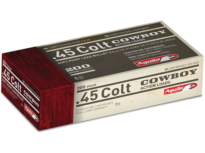 Aguila Ammunition 45 Colt (Long Colt) 200 Grain Soft Point