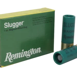 Remington Slugger Ammunition 12 Gauge 3" 1 oz Rifled Slug Box of 5