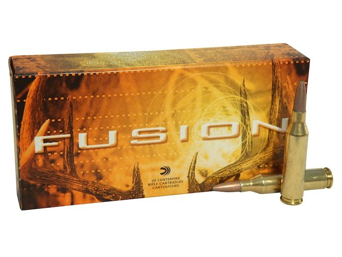 Federal Fusion Ammunition 243 Winchester 95 Grain Bonded Spitzer Boat Tail Box of 20