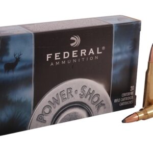 Federal Power-Shok Ammunition 308 Winchester 150 Grain Soft Point Box of 20
