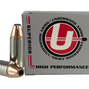 Underwood Ammunition 38 Super +P 124 Grain Jacketed Hollow Point Box of 20