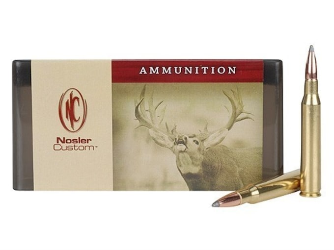Nosler Custom Ammunition 280 Remington 160 Grain Partition Spitzer Box of 20