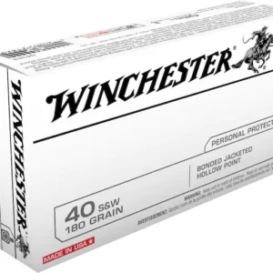 Winchester Ammunition 40 S&W 180 Grain Bonded Hollow Point