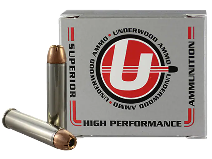 Underwood Ammunition 460 S&W Magnum 300 Grain Hornady XTP Jacketed Hollow Point Box of 20