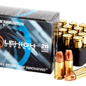 Lehigh Defense XP Ammunition 9mm Luger 115 Grain Xtreme Penetrator Lead Free Box of 20