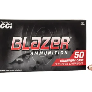 Blazer Clean-Fire Ammunition 9mm Luger 147 Grain Total Metal Jacket Box of 50
