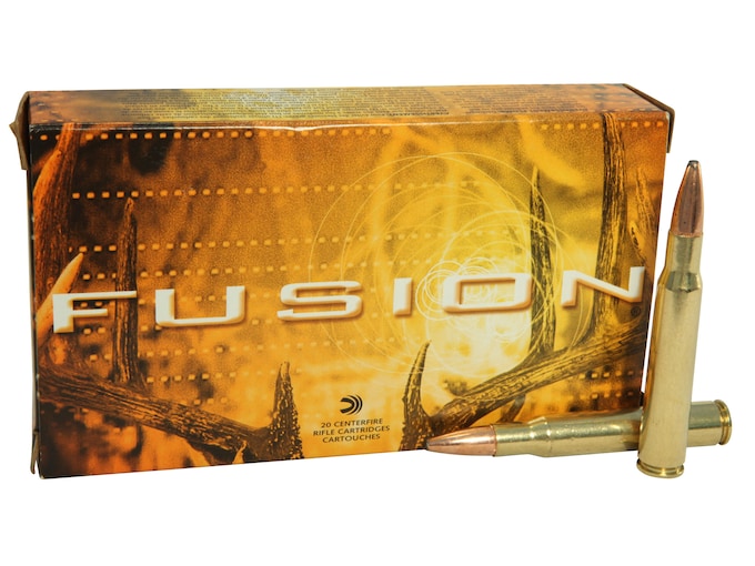 Federal Fusion Ammunition 30-06 Springfield 150 Grain Bonded Spitzer Boat Tail Box of 20