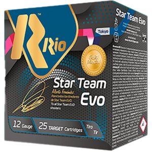 Rio Star Team EVO Ammunition 12 Gauge 2-3/4" 1-1/8 oz #8 Shot