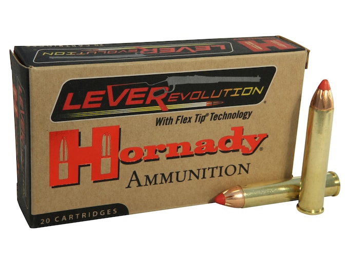 Hornady LEVERevolution Ammunition 444 Marlin 265 Grain FTX Box of 20