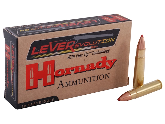 Hornady LEVERevolution Ammunition 35 Remington 200 Grain FTX Box of 20