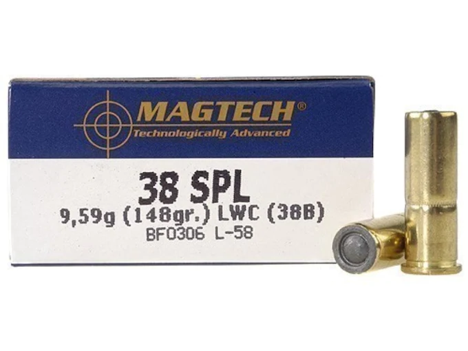 Magtech Ammunition 38 Special 148 Grain Lead Wadcutter