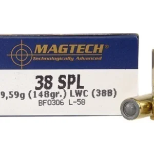 Magtech Ammunition 38 Special 148 Grain Lead Wadcutter