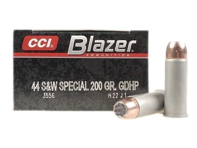Blazer Ammunition 44 Special 200 Grain Speer Gold Dot Jacketed Hollow Point Box of 50