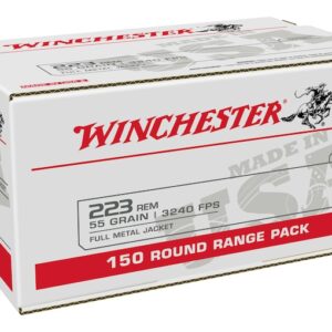 Winchester USA Ammunition 223 Remington 55 Grain Full Metal Jacket