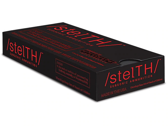 Stelth Ammunition 45 ACP 230 Grain Total Metal Jacket Box of 50