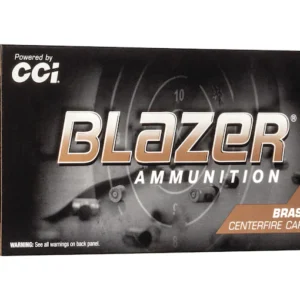 Blazer Brass Ammunition 10mm Auto 180 Grain Full Metal Jacket Flat Nose