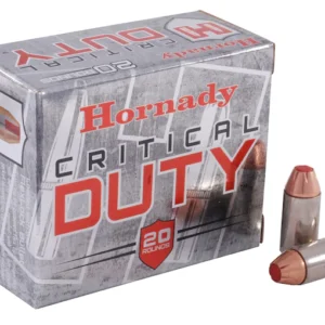 Hornady Critical Duty Ammunition 40 S&W 175 Grain FlexLock Box of 20
