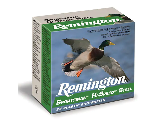 Remington Sportsman Hi-Speed Ammunition 10 Gauge 3-1/2" 1-3/8 oz BB Non-Toxic Steel Shot