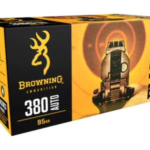 Browning FMJ Ammunition 380 ACP 95 Grain Full Metal Jacket