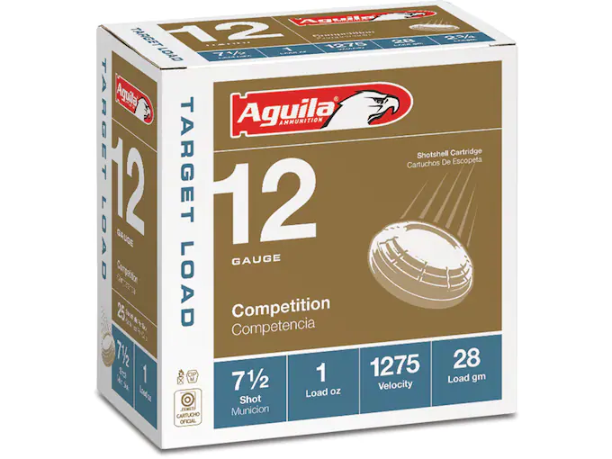 Aguila Competition Heavy Target Load Ammunition 12 Gauge 2-3/4" 1 oz