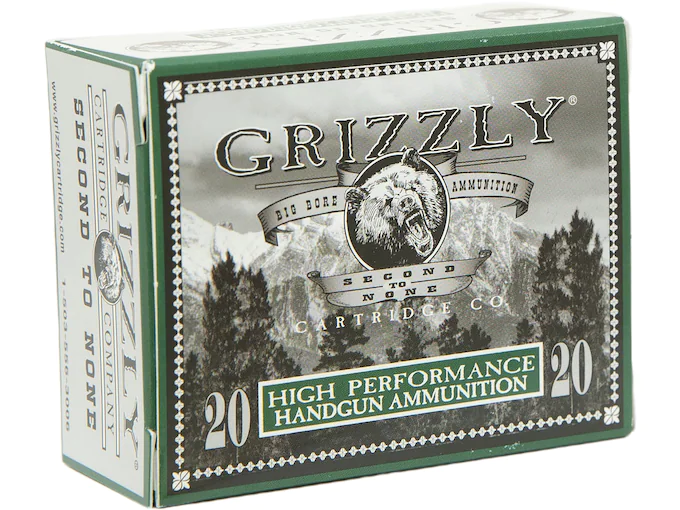 Grizzly Ammunition 9mm Luger 90 Grain Xtreme Copper Hollow Point Lead Free Box of 20