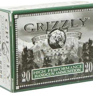 Grizzly Ammunition 45 Colt (Long Colt) 225 Grain Jacketed Hollow Point Box of 20