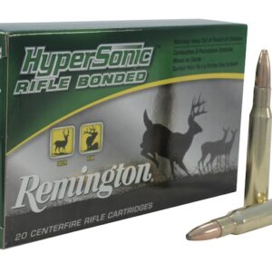 Remington HyperSonic Ammunition 30-06 Springfield 150 Grain Core-Lokt Ultra Bonded Pointed Soft Point Box of 20