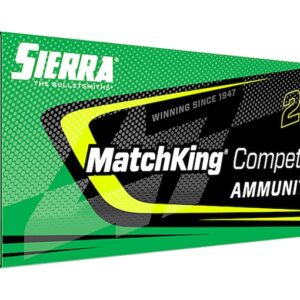 Sierra MatchKing Competition Ammunition 223 Remington 69 Grain Hollow Point Boat Tail Box of 20