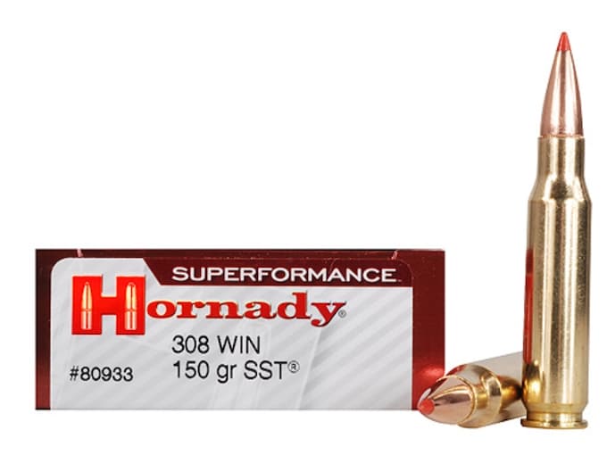 Hornady Superformance SST Ammunition 308 Winchester 150 Grain SST Box of 20