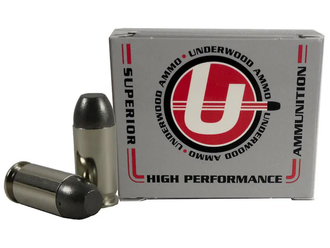 Underwood Ammunition 45 Super 255 Grain Hard Cast Flat Nose Box of 20