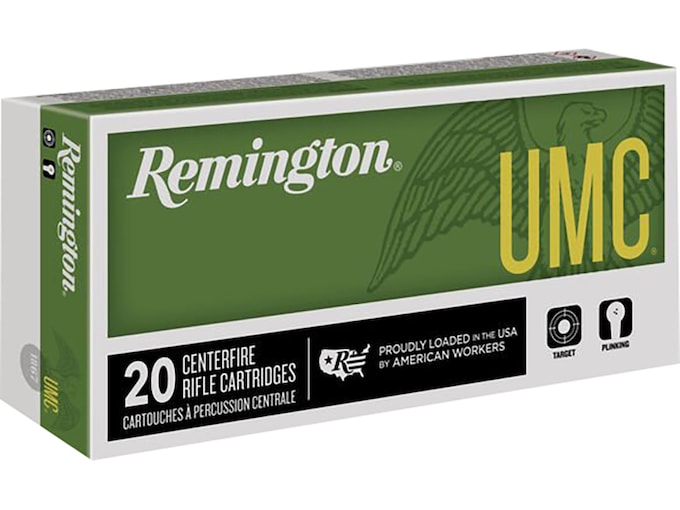 Remington UMC Ammunition 450 Bushmaster 260 Grain Full Metal Jacket