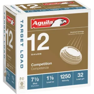 Aguila Competition Heavy Target Load Ammunition 12 Gauge 2-3/4" 1-1/8 oz