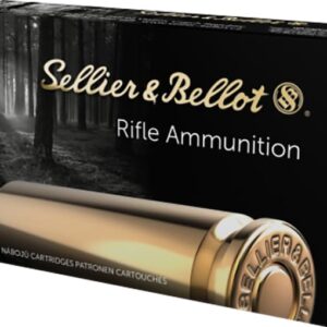 Sellier & Bellot Ammunition 9.3x62mm Mauser 285 Grain Jacketed Soft Point Box of 20