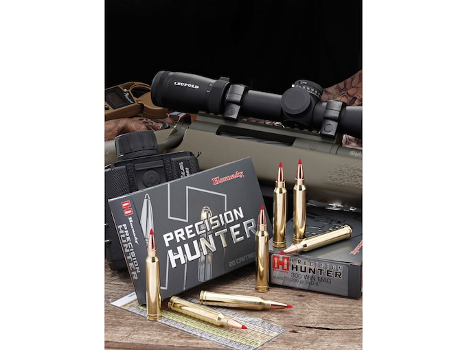 Hornady Precision Hunter Ammunition 30-378 Weatherby Magnum 220 Grain ELD-X Box of 20
