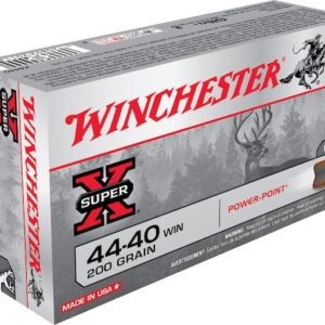 Winchester Super-X Ammunition 44-40 WCF 200 Grain Power-Point Box of 50