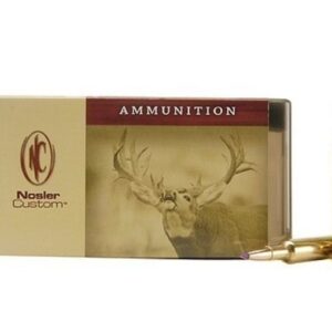 Nosler Custom Ammunition 257 Roberts +P 100 Grain Ballistic Tip Hunting Box of 20