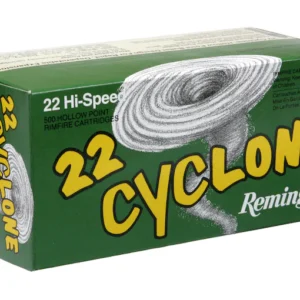 Remington Cyclone Ammunition 22 Long Rifle 36 Grain Lead Hollow Point Box of 50