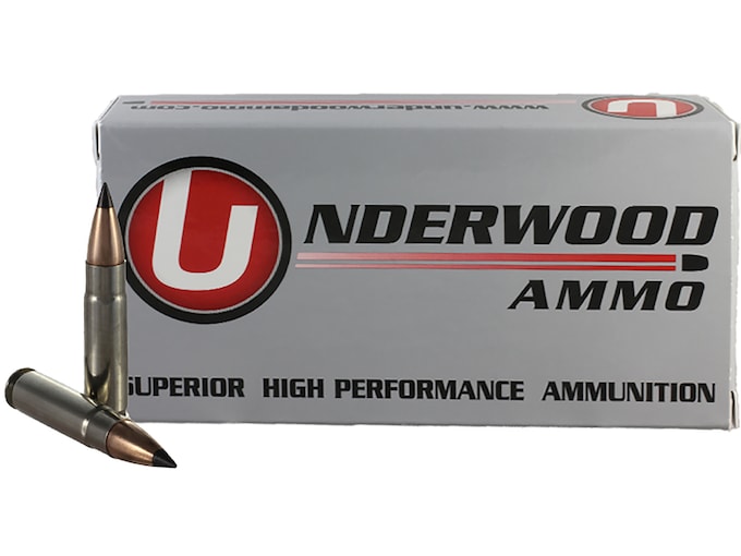 Underwood Ammunition 300 AAC Blackout 110 Grain Nosler Varmageddon Box of 20