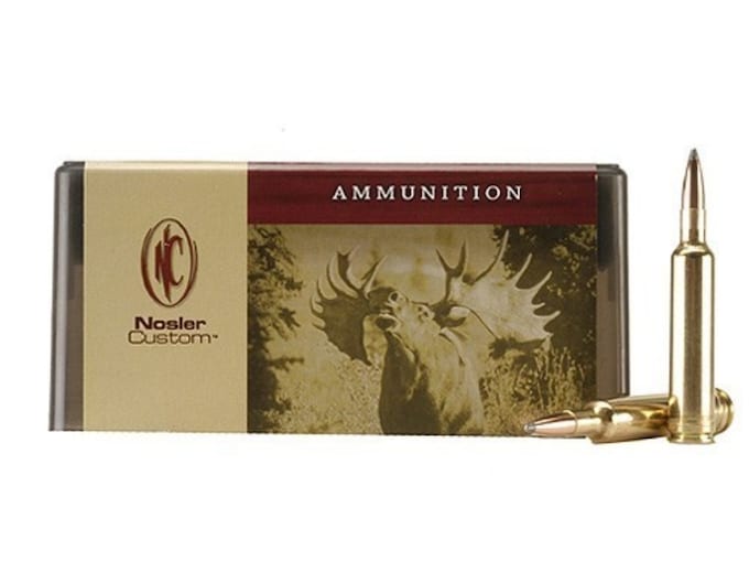 Nosler Custom Ammunition 257 Weatherby Magnum 115 Grain Partition Spitzer Box of 20