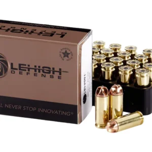 Lehigh Defense XD Ammunition 10mm Auto 115 Grain Xtreme Defense Lead Free Box of 20