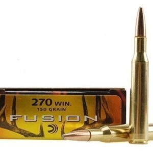 Federal Fusion Ammunition 270 Winchester 150 Grain Bonded Soft Point Box of 20