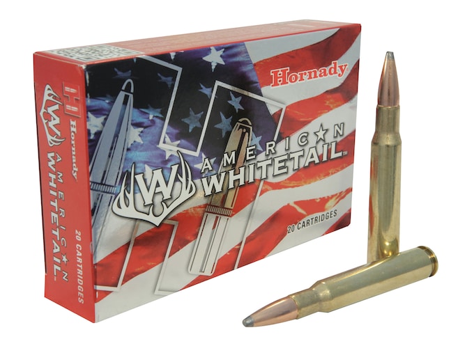Hornady American Whitetail Ammunition 30-06 Springfield 180 Grain Interlock Spire Point Box of 20