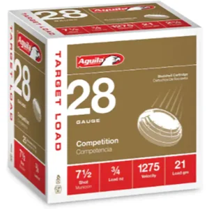 Aguila Competition Target Load Ammunition 28 Gauge 2-3/4" 3/4 oz
