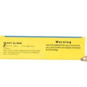 Buffalo Bore Ammunition 35 Remington 220 Grain Jacketed Flat Nose Box of 20