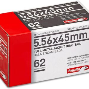 Aguila Ammunition 5.56x45mm NATO 62 Grain Full Metal Jacket