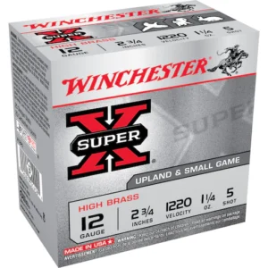 Winchester Super-X Pheasant Ammunition 12 Gauge 2-3/4" 1-1/4 oz #5 Shot Box of 25
