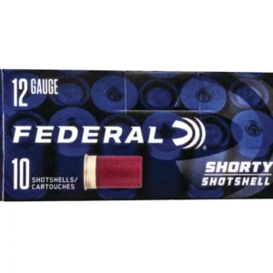 Federal Shorty Shotshell Ammunition 12 Gauge 1-3/4" 1 oz Rifled Slug Box of 10