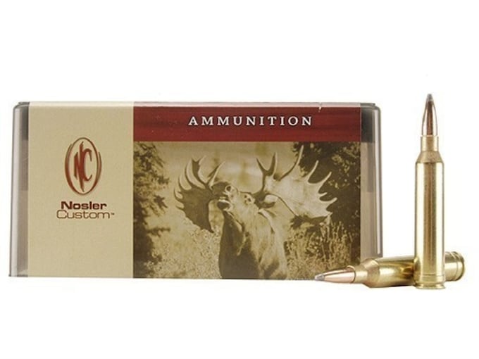 Nosler Custom Ammunition 264 Winchester Magnum 140 Grain Partition Spitzer Box of 20