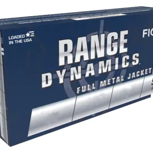 Fiocchi Range Dynamics Ammunition 32 ACP 73 Grain Full Metal Jacket Box of 50